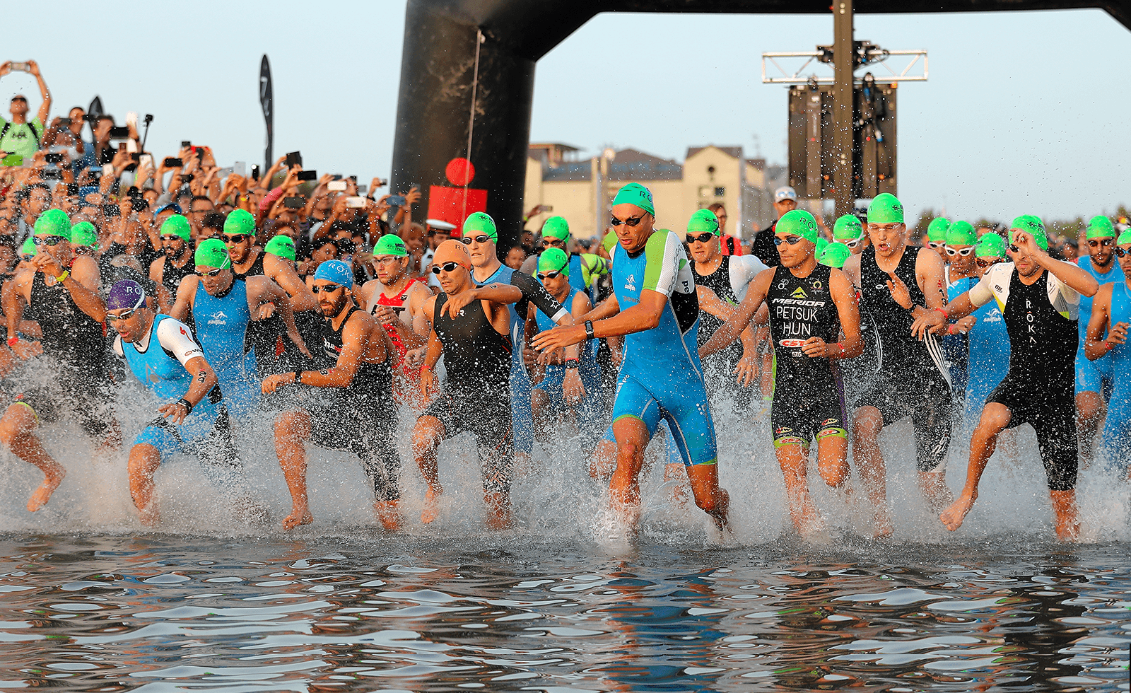 IRONMAN CERVIA EMILIA ROMAGNA ITALY 2022 - partenza